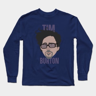 Tim Burton Head Long Sleeve T-Shirt